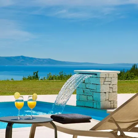 Guest house Luxury Panorama With Amazing Seaview In Gondolici 7 Km From Rabac
