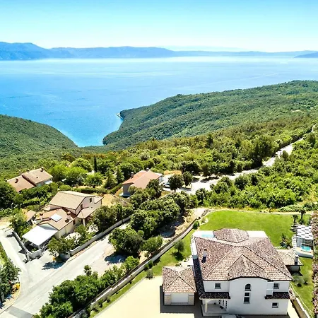Luxury Panorama With Amazing Seaview In Gondolici 7 Km From Rabac Labin (Istria)