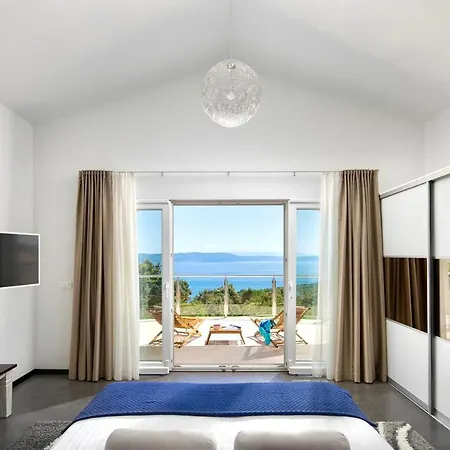 Luxury Panorama With Amazing Seaview In Gondolici 7 Km From Rabac Guest house