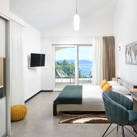 Guest house Luxury Panorama With Amazing Seaview In Gondolici 7 Km From Rabac