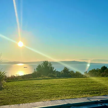Luxury Panorama With Amazing Seaview In Gondolici 7 Km From Rabac