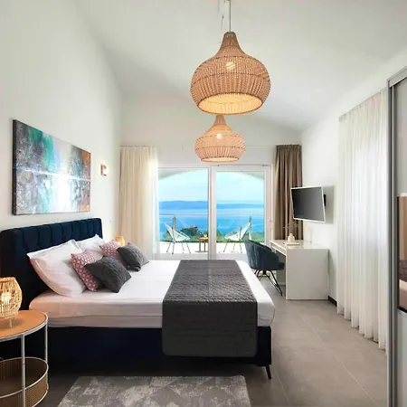Luxury Panorama With Amazing Seaview In Gondolici 7 Km From Rabac 라빈