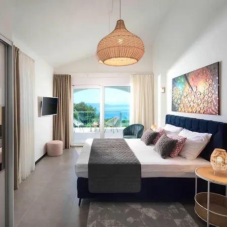 Luxury Panorama With Amazing Seaview In Gondolici 7 Km From Rabac 빌라 라빈