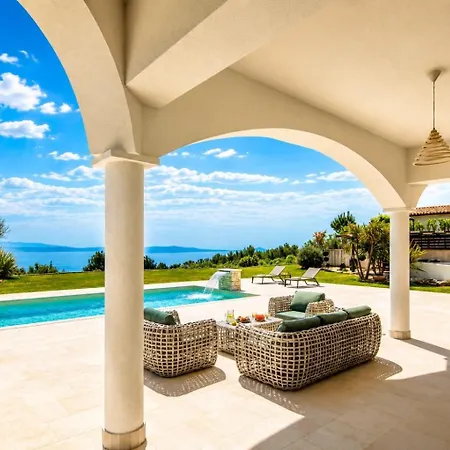 Luxury Panorama With Amazing Seaview In Gondolici 7 Km From Rabac * 라빈