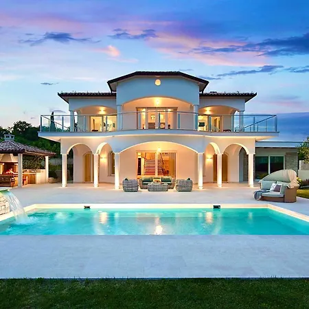 Luxury Panorama With Amazing Seaview In Gondolici 7 Km From Rabac Villa Labin (Istria)