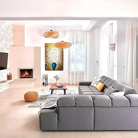 Luxury Panorama With Amazing Seaview In Gondolici 7 Km From Rabac Labin (Istria)